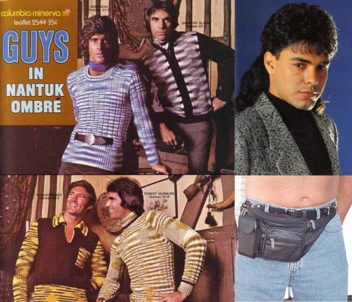 vestimenta masculina anos 80